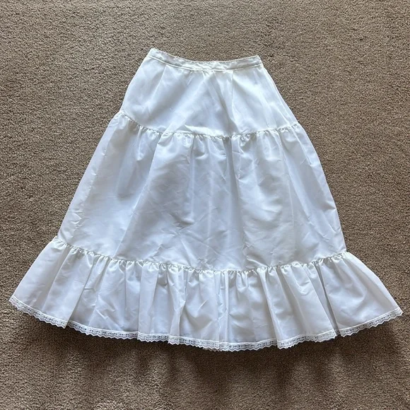 Full Slip Under Formal Dress GirlsTeen Ladies Small Prom Flower Girl Bridesmaid - Picture 1 of 11